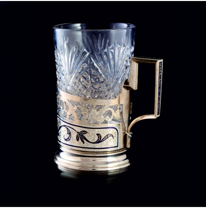 Подстаканник серебряный