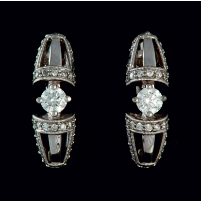 Серьги с бриллиантами