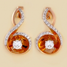 Серьги с бриллиантами
