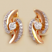 Серьги с бриллиантами